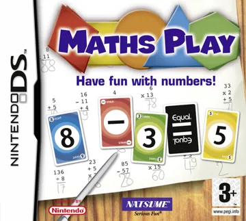 Maths Play - Have Fun with Numbers! (Europe) (En,Fr,De,Es,It,Nl,Sv,No,Da) box cover front